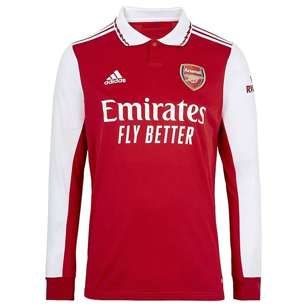 Tailandia Camiseta Arsenal 1ª ML 2022/23 Rojo